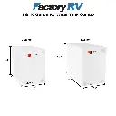 RV Fresh Water Tank Combo 9 & 16 Gallon | NSF Certified and BPA Free