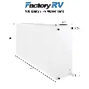 RV Fresh Water Tank 100 Gallon | 11" x 81" x 26" | NSF Certified and BPA Free