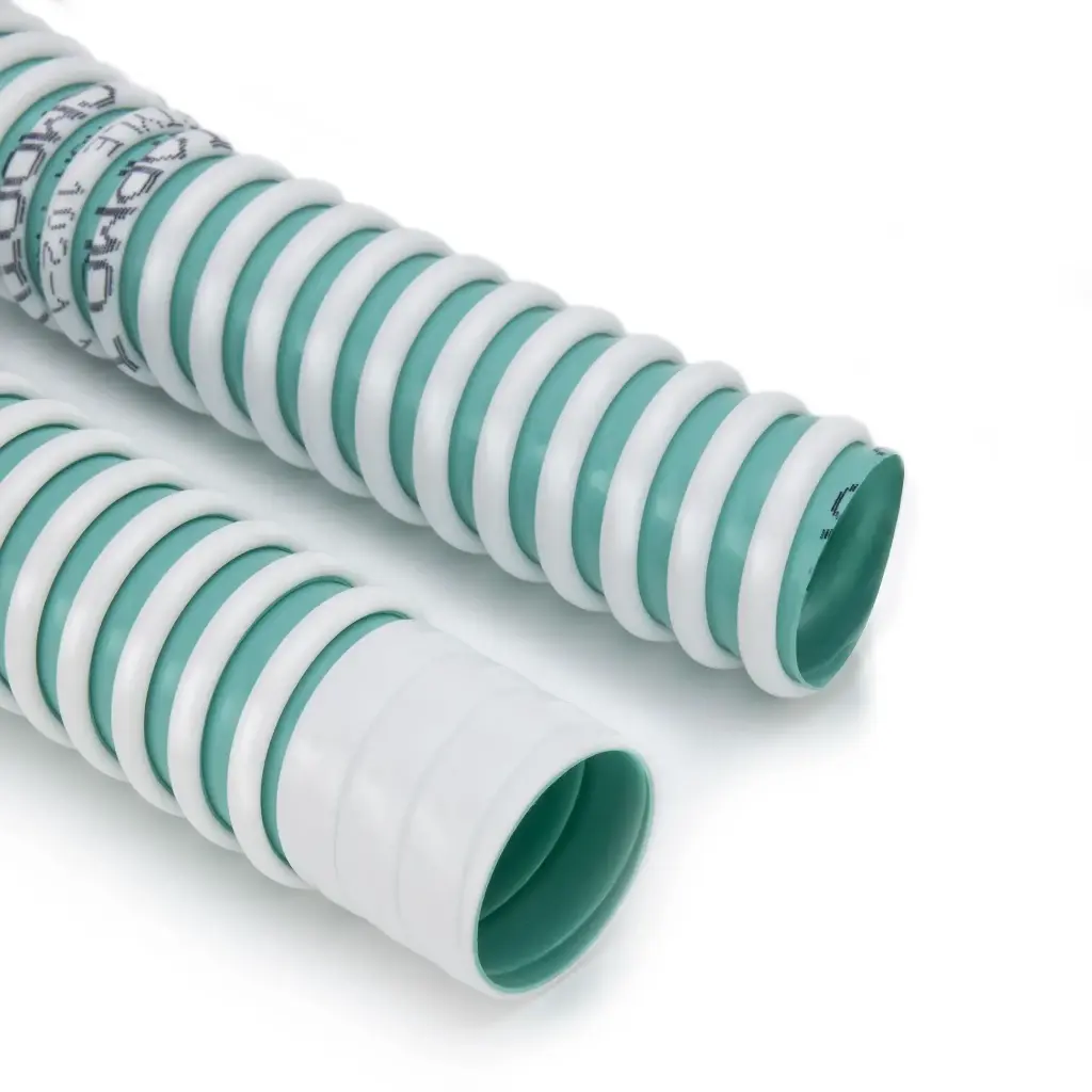 RV Fresh Water Fill Hose 1 ¼" Smooth Sections 10' | With 2 Hose Clamps