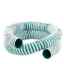 RV Fresh Water Fill Hose 1 ¼" Ribbed 25' | With 2 Hose Clamps