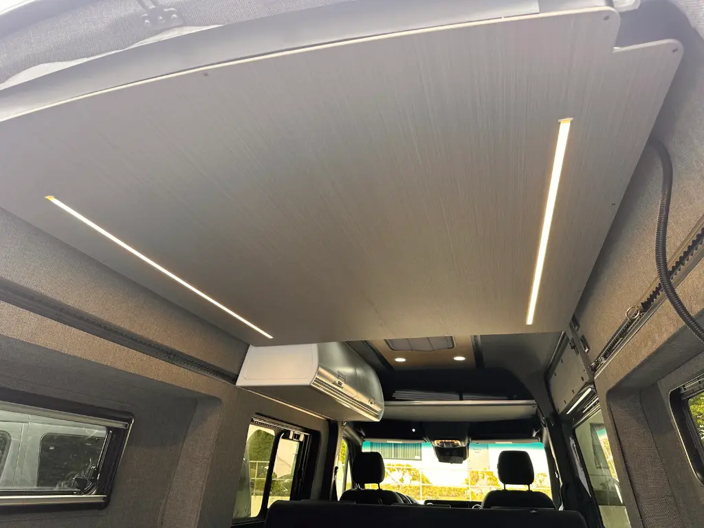 Camper Van Expandable Elevator Bed