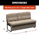 Thomas Payne® Signature RV Jackknife Sleeper Sofa - 62"