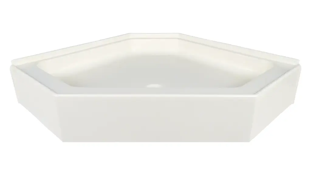 Neo Angle Fiberglass Shower Pan SP8246