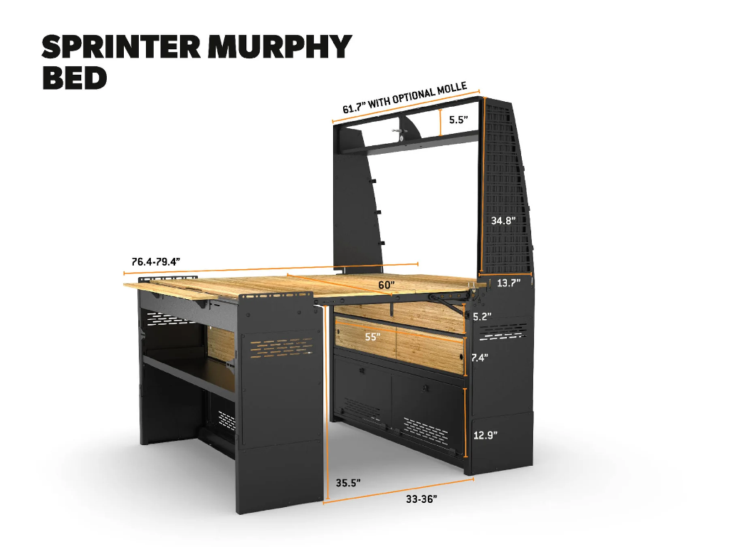 SPRINTER VAN MURPHY BED - FVCO