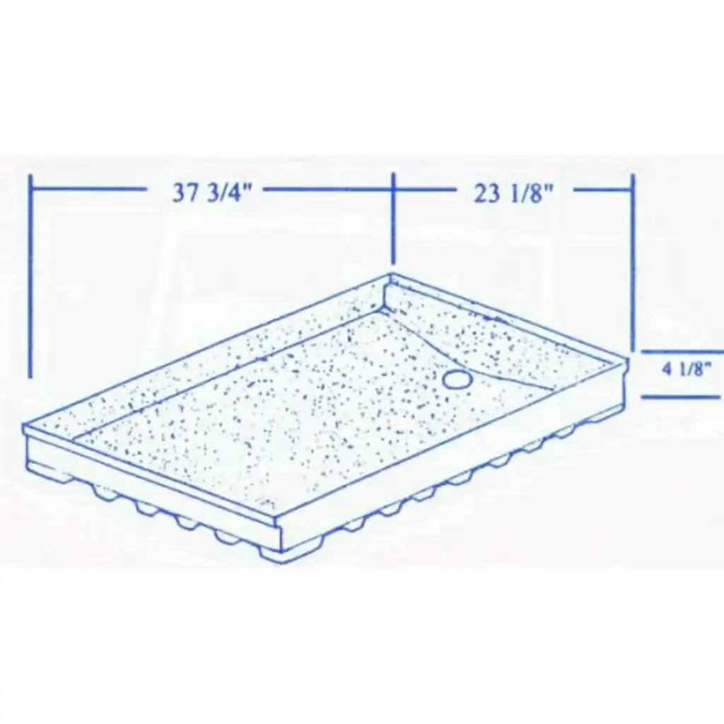 #313 Fleetwood RV fiberglass shower pan