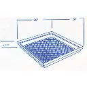 #252 Mobile Traveler RV fiberglass shower pan