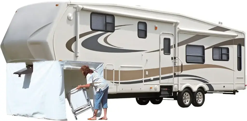 5TH Wheel Storage Skirt ( Polar White )