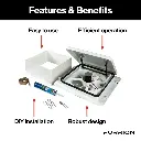 RV Roof Vent Fan Lid Replacement  Kit