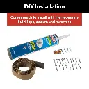 RV Roof Vent Fan Lid Replacement  Kit