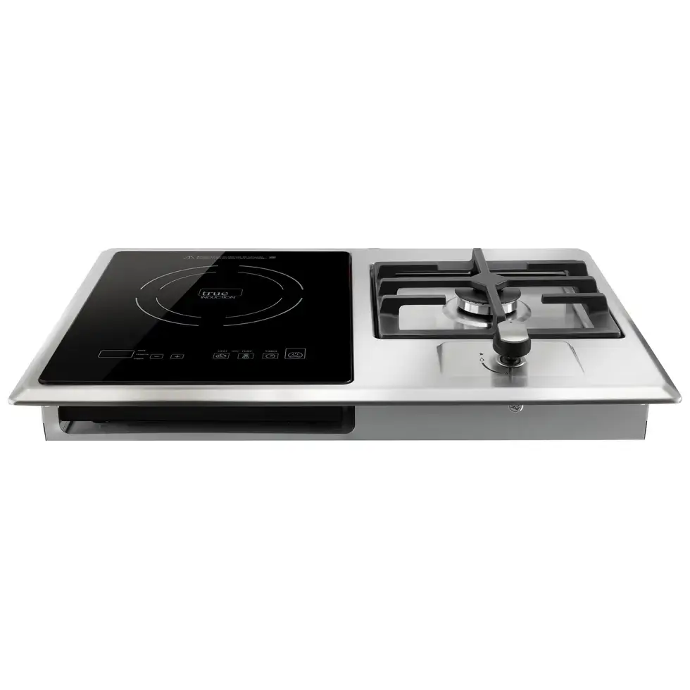 True Induction RV 2-Burner Induction Cooktop | Stainless Steel