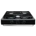 Dometic RV 3-Burner Gas Cooktop | Black