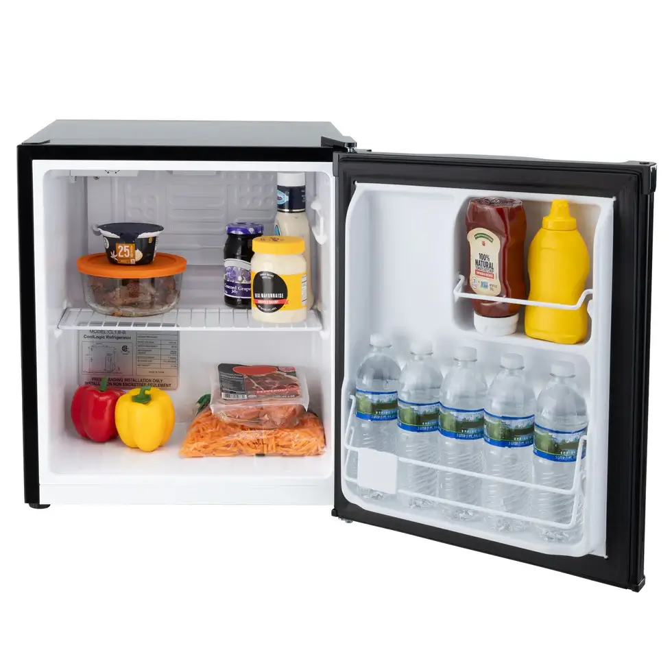 RV Refrigerator | 110V | 1.6 Cubic Feet | Black