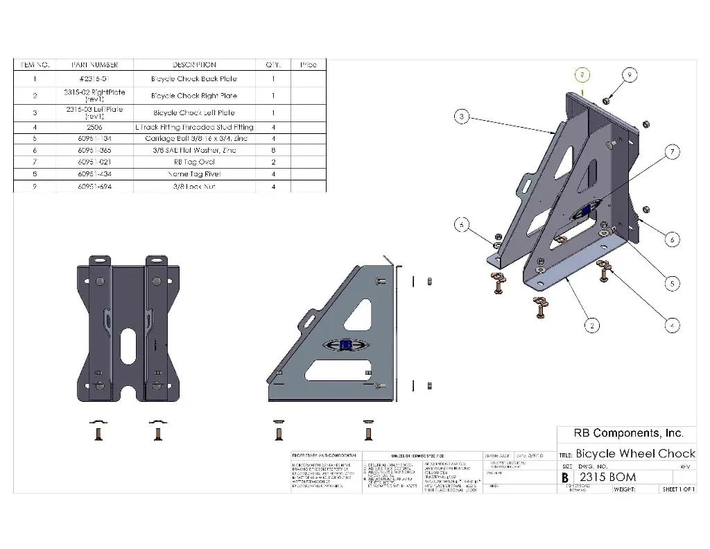 Adjustable Wheel Chock