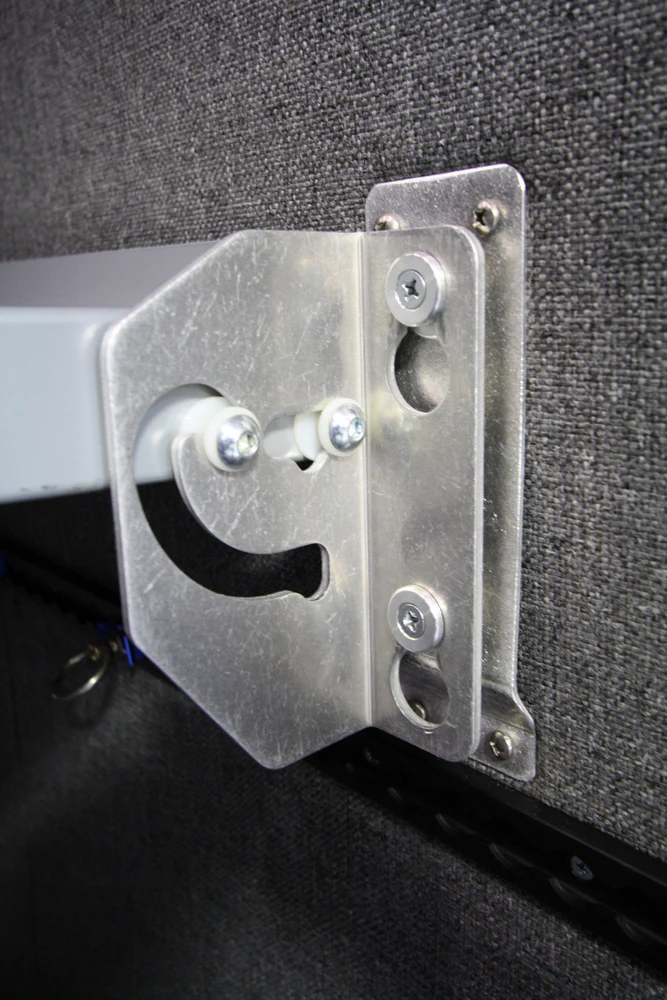 Sleek Station Sprinter Side Wall Bracket Set