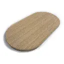 20" x 36" Obround Bamboo Table