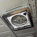 Ceiling Vent/AC Galvanized Trim