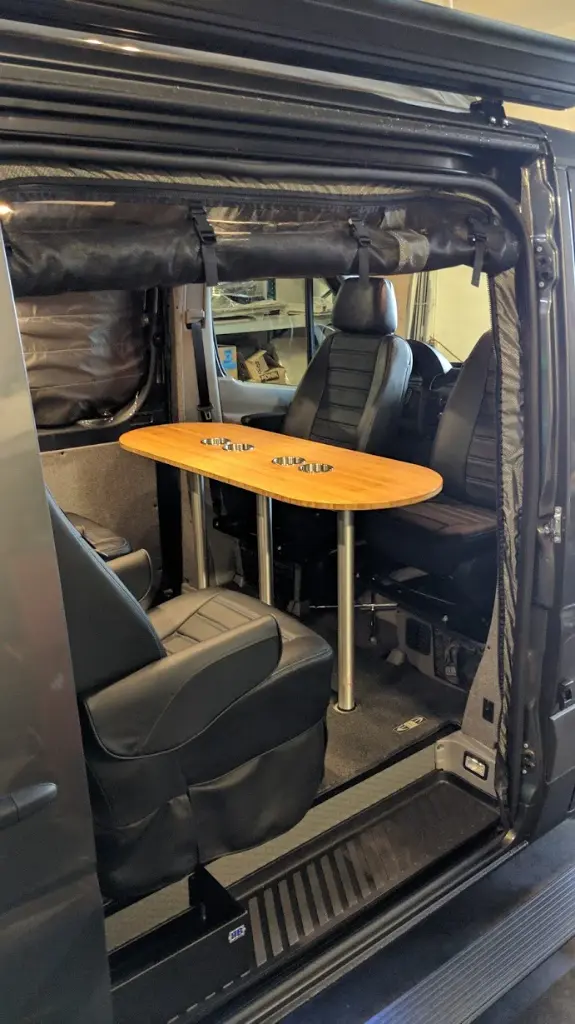 07 + Sprinter Van Sliding Door Step Retainer Box - Upgraded floor