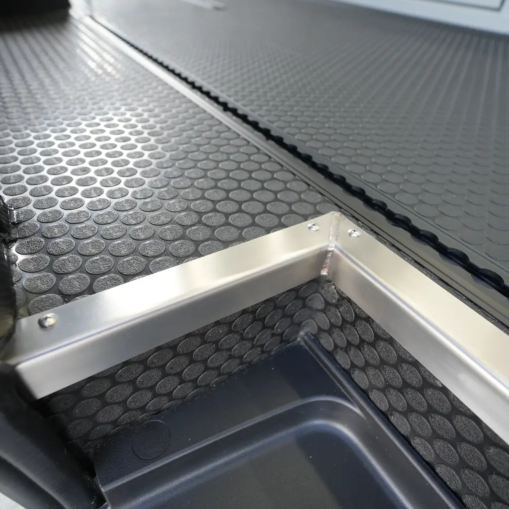 07+ Sprinter Van Sliding Door Step Entry Trim - Fits RB Extension w/ Upgraded 3/4" Sub Floor