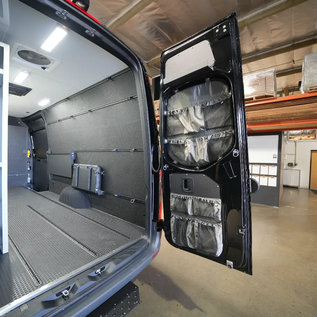 07+ Sprinter Van Rear Door Entry Trim - Fits Rear Door