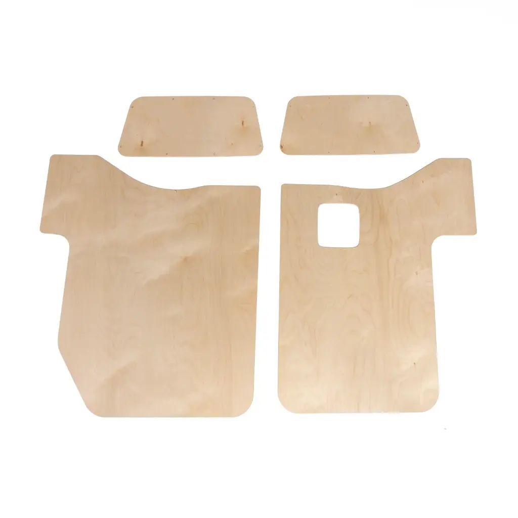 2019+ Sprinter Van Rear Door Panel Kit - Plywood