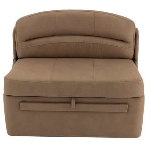 Camper Comfort Cappuccino RV / Motorhome Dinette Booths with Storage | Converts to Bed