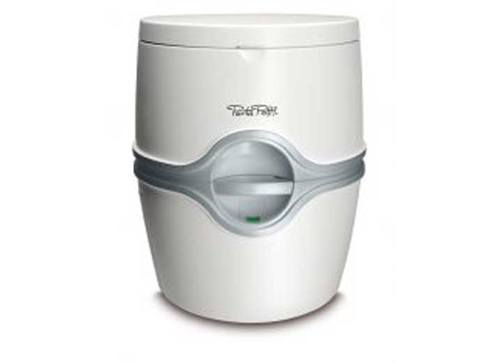 PORTA POTTI 565E WHITE/GRAY PLASTIC PORTABLE TOILET