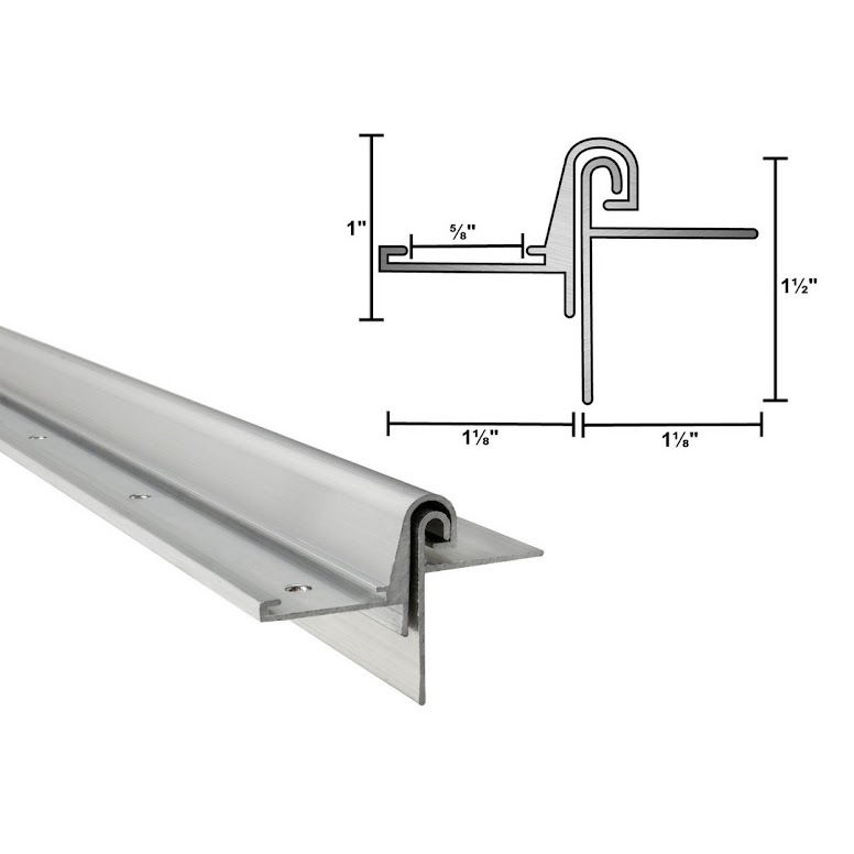 Offset Hurricane Hinge 62” 