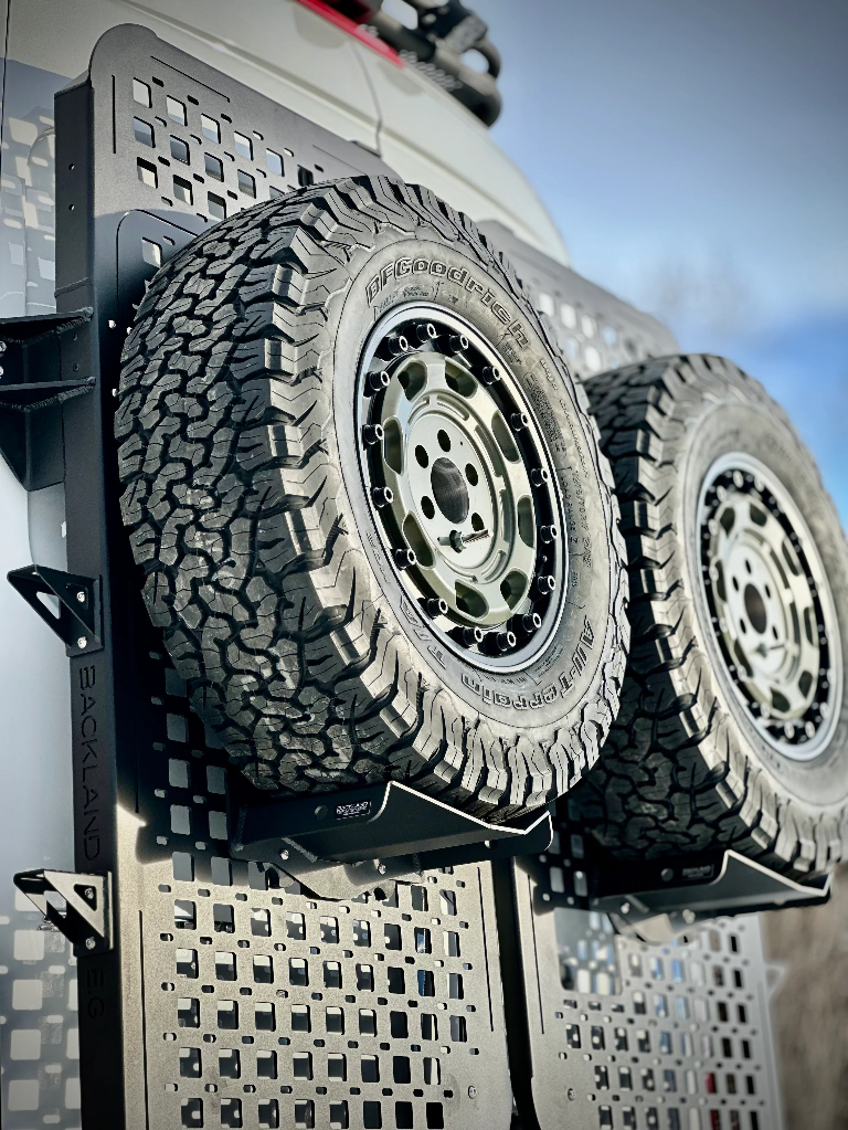 OX Tire Carrier - BACKLAND EXPEDITION GEAR