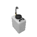 7 GALLON RV PORTABLE GALLEY GREY WATER TANK (10-3024-GREY)