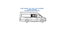 Fenêtre coulissante - Porte coulissante côté passager - FORD TRANSIT - (TR201-SE)