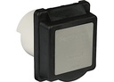 30A 125V STANDARD RV POWER INLET - BLACK / WHITE