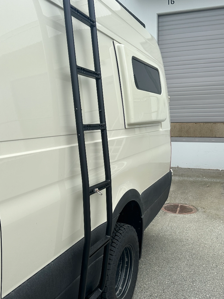 Aluminum Sprinter Side Ladder - High Roof (TECVAN)