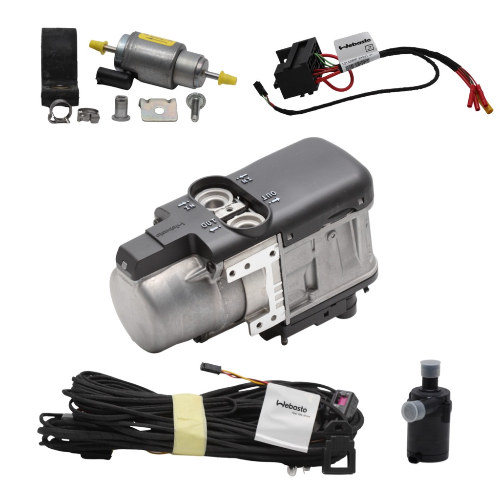 Webasto Thermo Top EVO Gasoline 12V Heater Kit