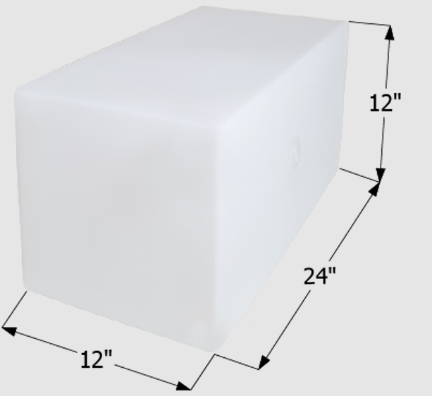 Fresh Water Tank WT2471 - 15 Gal.