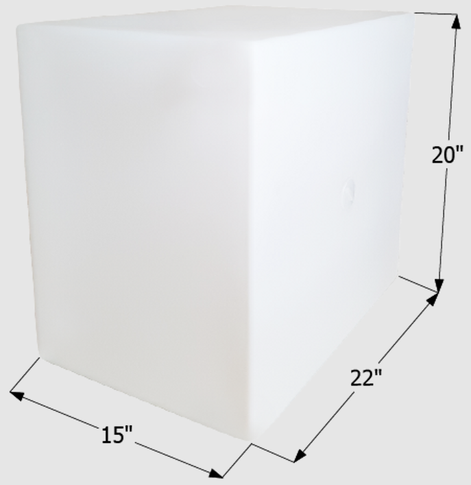 Fresh Water Tank WT2473 - 26 Gal.