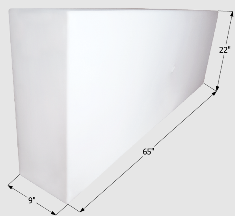 Fresh Water Tank WT2458 - 51 Gal.