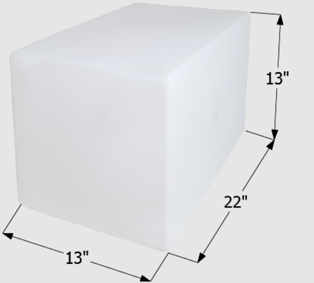 Fresh Water Tank WT2459 - 15 Gal.