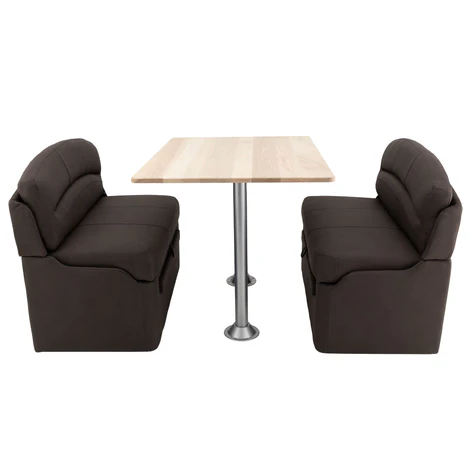 RV Dinette Booth with Table | 38" Chocolate
