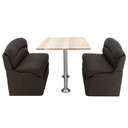 RV Dinette Booth with Table | 38" Chocolate