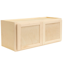 RV Refrigerator Wall Cabinet | Unfinished Maple