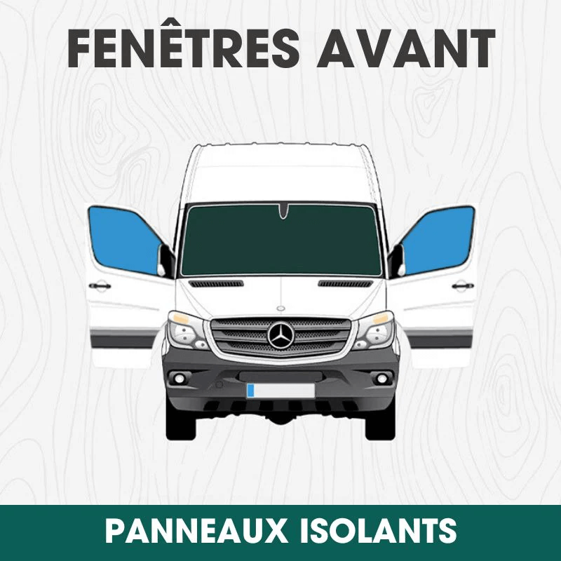 Front Door Window Insulation Panels – Mercedes Sprinter