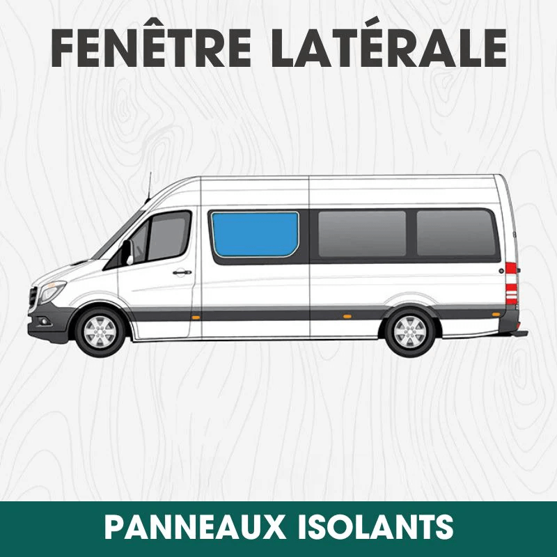 Driver Side Window Cover – Mercedes Sprinter