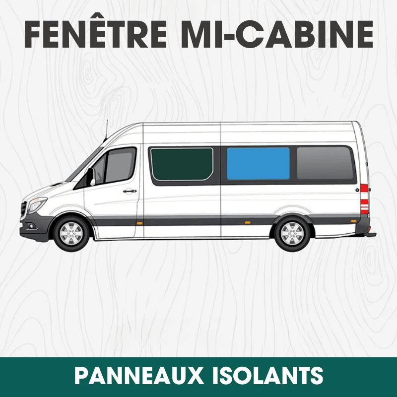 Mid-Cabin Window Cover – Mercedes Sprinter