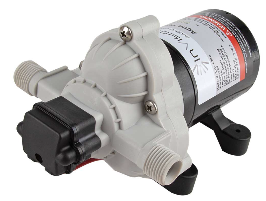 12 VOLT WATER AQUA PUMP 3.0 GALLON PER MINUTE WITH STRAINER