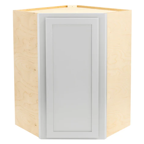 RV Corner Wall Cabinet | Pure White