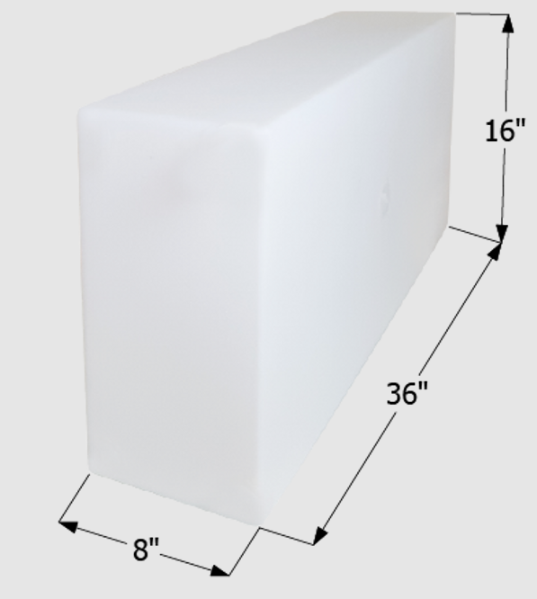 Fresh Water Tank WT2468 - 18 Gal.