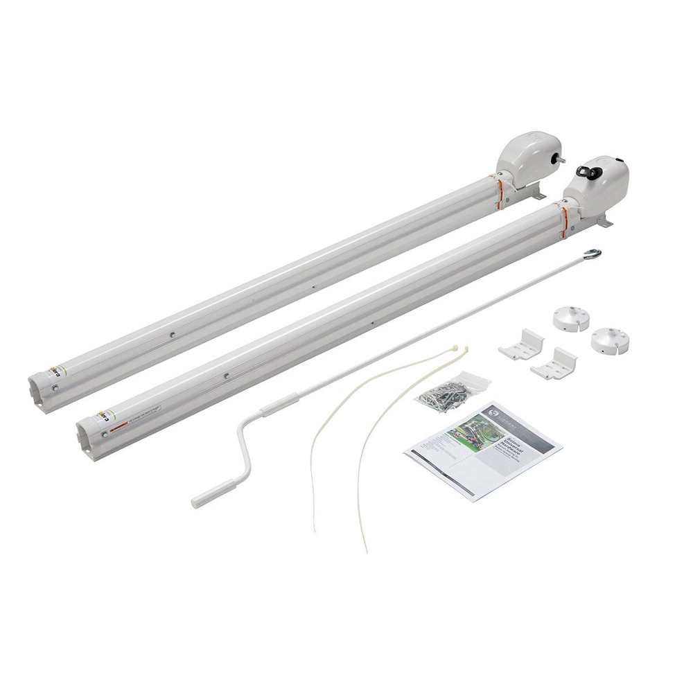 Solera® 3000XL Series Hybrid RV Awning Arms & Hardware Kit - 78" White