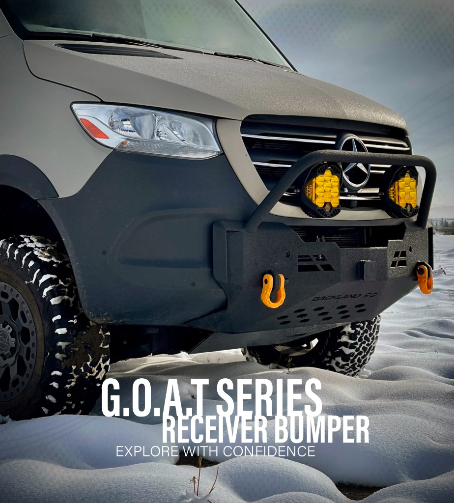 G.O.A.T Series Receiver Front Bumper - BACKLAND EXPEDITION GEAR
