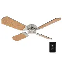 RV Ceiling Fan | 36" Oak Brush Nickle | 12 Volt