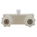RV Shower & Bathtub Diverter Valve | White